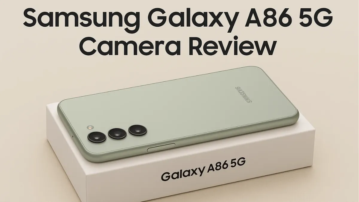 Samsung Galaxy A86 5G Camera Review